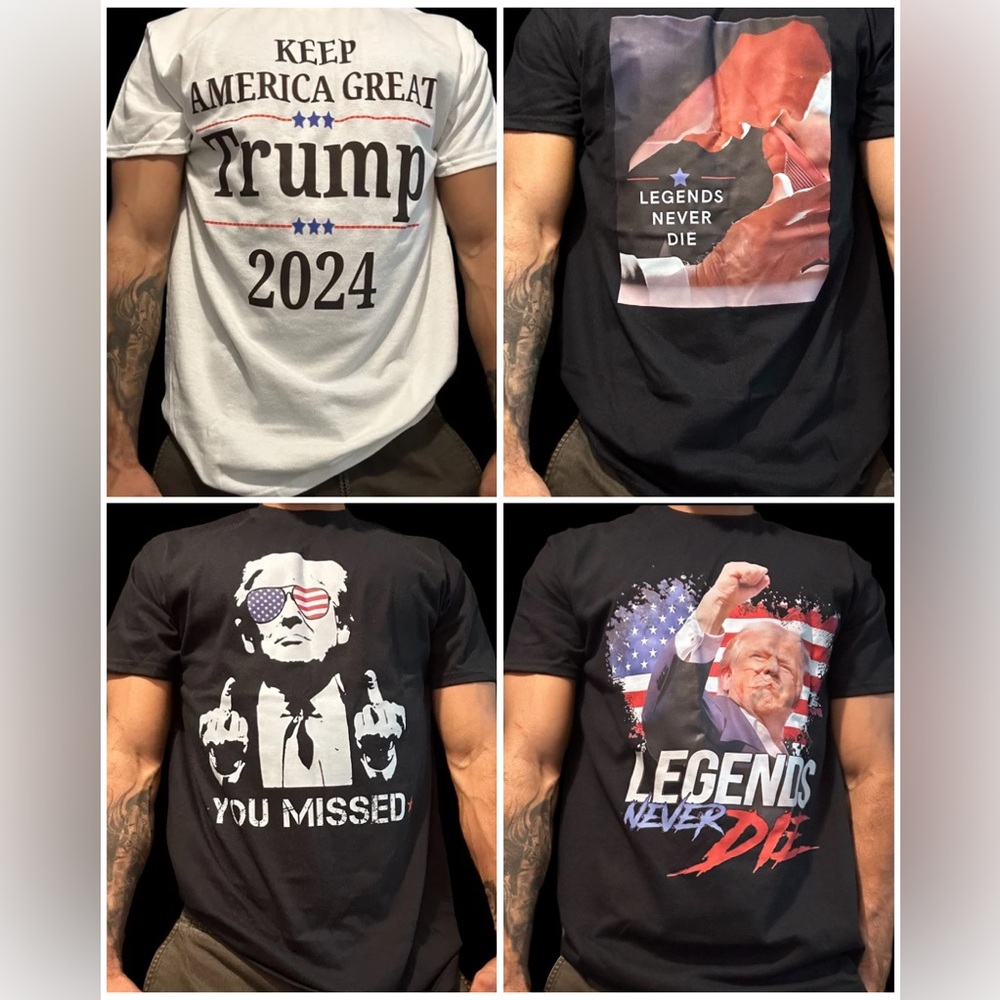 Trump- You Missed Tee - Accepting Pre Orders If Size Isn’t Listed - Picture 4 of 6